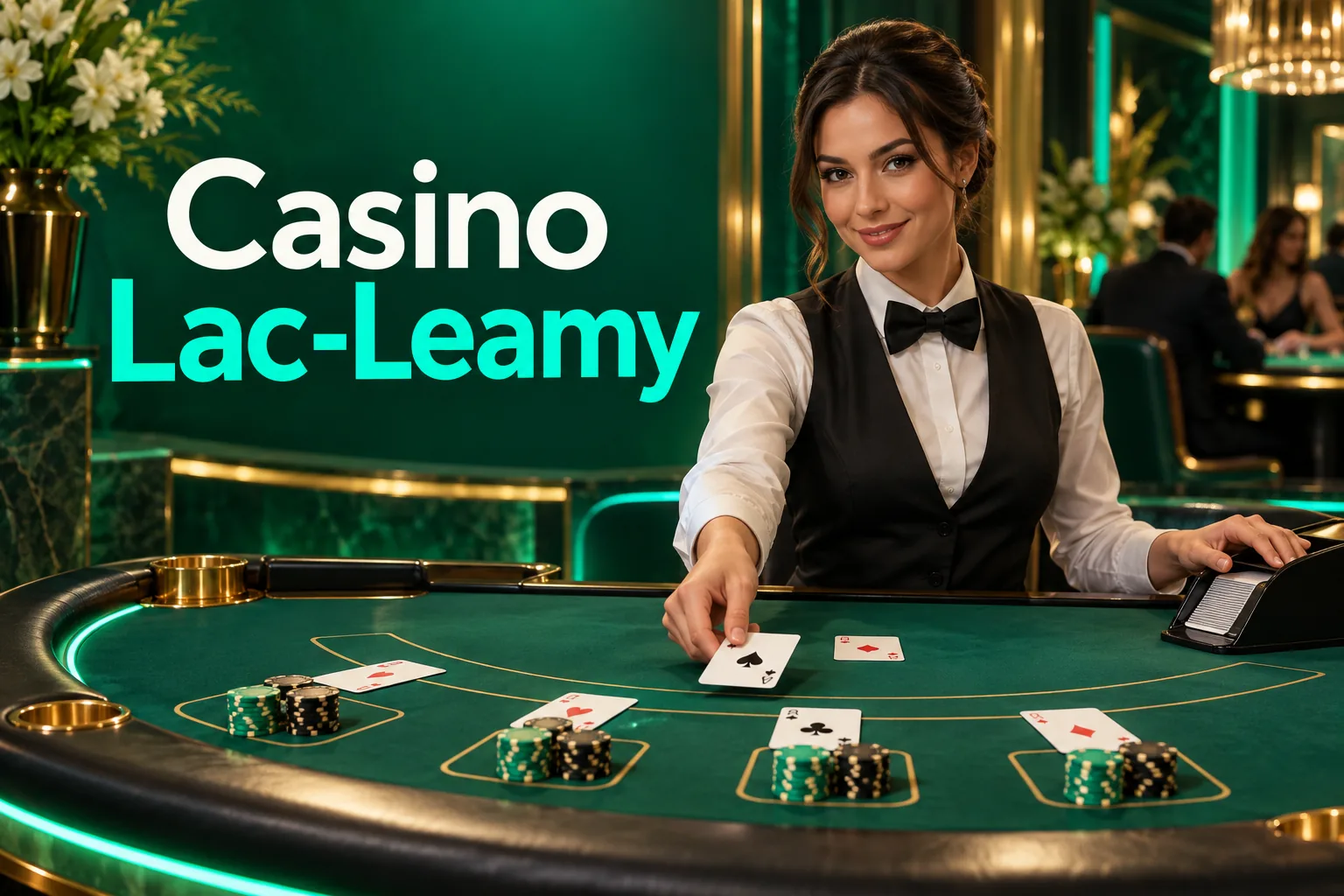La Zone, les croupiers en direct